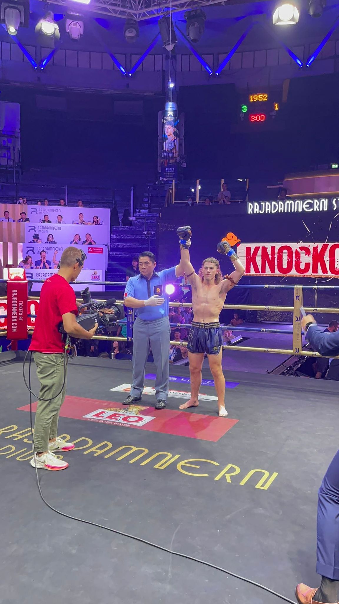 Joshua Trowbridge at Rajadamnern Stadium